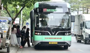 Hà Nội: Tăng cường tuyến buýt phục vụ Hội chợ Quốc gia mùa Xuân