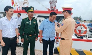 Quảng Ngãi tăng cường quản lý giao thông đường thủy nội địa