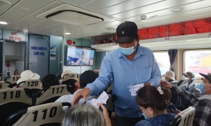 Quảng Ngãi: Xây dựng lịch chạy tàu, giá vé tuyến Sa Kỳ - Lý Sơn minh bạch hiệu quả