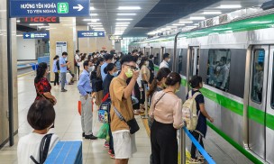 Hà Nội 6,2 triệu lượt khách đi xe buýt, đường sắt đô thị trong dịp nghỉ lễ