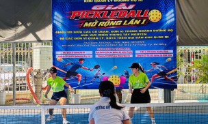 34 đội tranh tài tại Giải Pickleball mở rộng ngành đường bộ khu vực miền Trung-Tây Nguyên