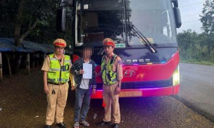 Đắk Lắk: Xử phạt tài xế xe khách dương tính với ma túy, lái xe tốc  độ 134 km/h
