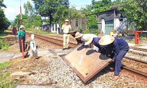 Đóng lối đi tự mở, tăng cường an toàn đường sắt qua Đà Nẵng