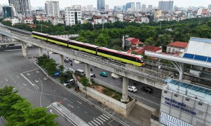 Tuyến Metro Nhổn - Ga Hà Nội vận chuyển gần 14,2 triệu lượt khách sau 2 năm đưa vào vận hành