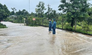Đắk Lắk chủ động ứng phó mưa lớn, chốt chặn các điểm ngập sâu