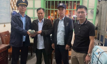 Ngành Đường sắt: Liên tiếp trả lại tài sản cho khách bỏ quên