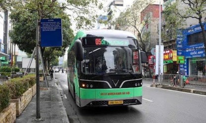 Hà Nội: Ban hành định mức kinh tế kỹ thuật loại hình xe buýt điện trung bình và nhỏ