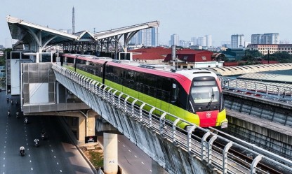 Tăng số chuyến tàu đường sắt đô thị giờ cao điểm tại TP Hà Nội