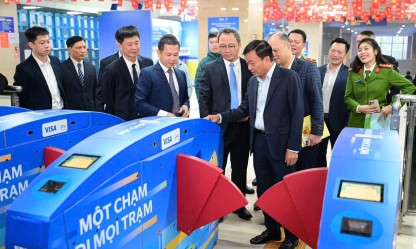 Đường sắt đô thị góp phần giảm ùn tắc giao thông Hà Nội