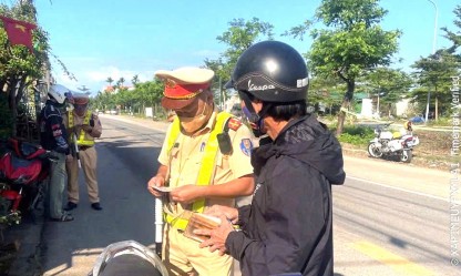 Quảng Ngãi xử lý hơn 1.100 trường hợp vi phạm trật tự an toàn giao thông  trong Tết Nguyên đán 2026