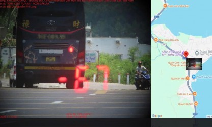 Đắk Lắk xử lý gần 290 tài xế vi phạm tốc độ trên QL1A