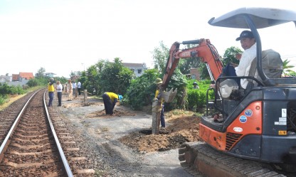 Đắk Lắk: Rào đóng vị trí nguy hiểm, đảm bảo an toàn hành lang đường sắt
