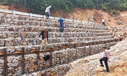Nỗ lực khắc phục hậu quả thiên tai, bảo vệ tuyến đường Trường Sơn Đông
