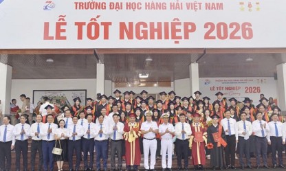 Trường Đại học Hàng hải Việt Nam: Trao bằng tốt nghiệp cho 130 tân tiến sĩ, thạc sĩ
