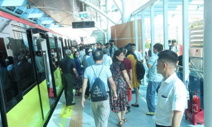 Hà Nội Metro phục vụ miễn phí hơn 190.000 lượt khách trong 3 ngày đầu nghỉ lễ Quốc khánh