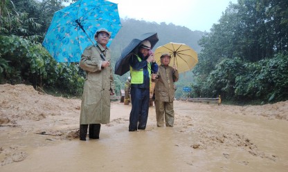 Khu Quản lý đường bộ III chủ động ứng phó mưa lớn, bảo đảm giao thông trên quốc lộ và cao tốc