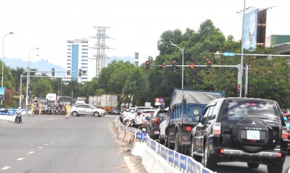 Đà Nẵng phân luồng giao thông khu vực cụm nút giao cầu Hòa Xuân từ ngày 31/10