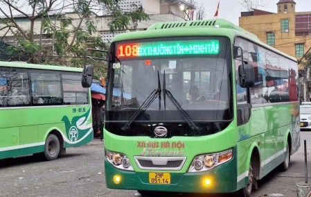 Hà Nội điều chỉnh điểm đầu cuối tuyến xe buýt số 62, 108, 113