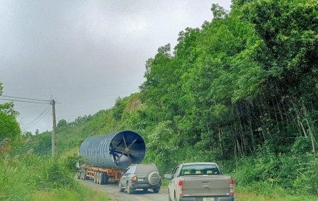 Thi công mở rộng Quốc lộ 14D: TP Đà Nẵng và tỉnh Sê Kông tìm phương án phân luồng giao thông, giữ dòng xe hàng
