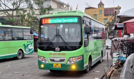 Hà Nội: Mở rộng vùng phục vụ tuyến buýt số 108