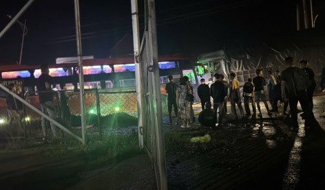 TNGT liên hoàn giữa 5 ô tô trên đường Hồ Chí Minh qua Lâm Đồng