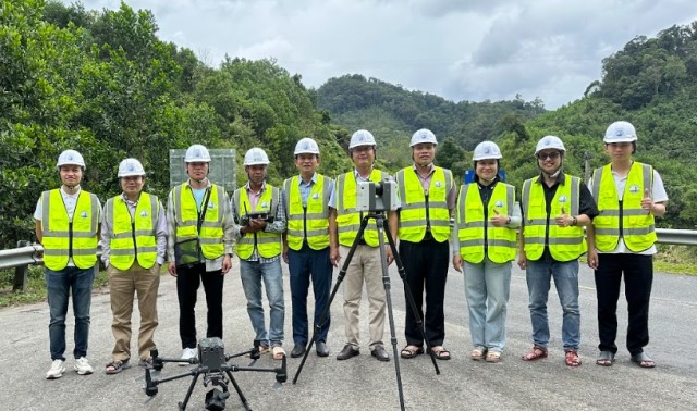 Ứng dụng công nghệ UAV và Scan Laser khảo sát công trình giao thông 