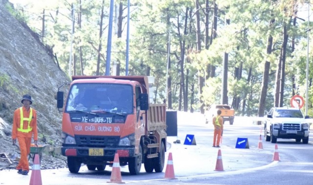 Lâm Đồng chi 16 tỷ đồng khẩn cấp khắc phục sạt lở trên đèo Prenn