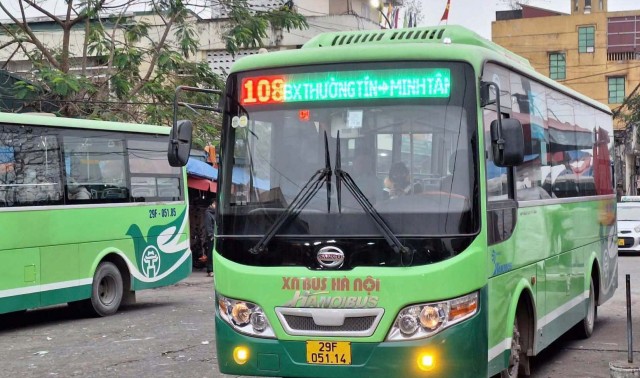 Hà Nội điều chỉnh điểm đầu cuối tuyến xe buýt số 62, 108, 113