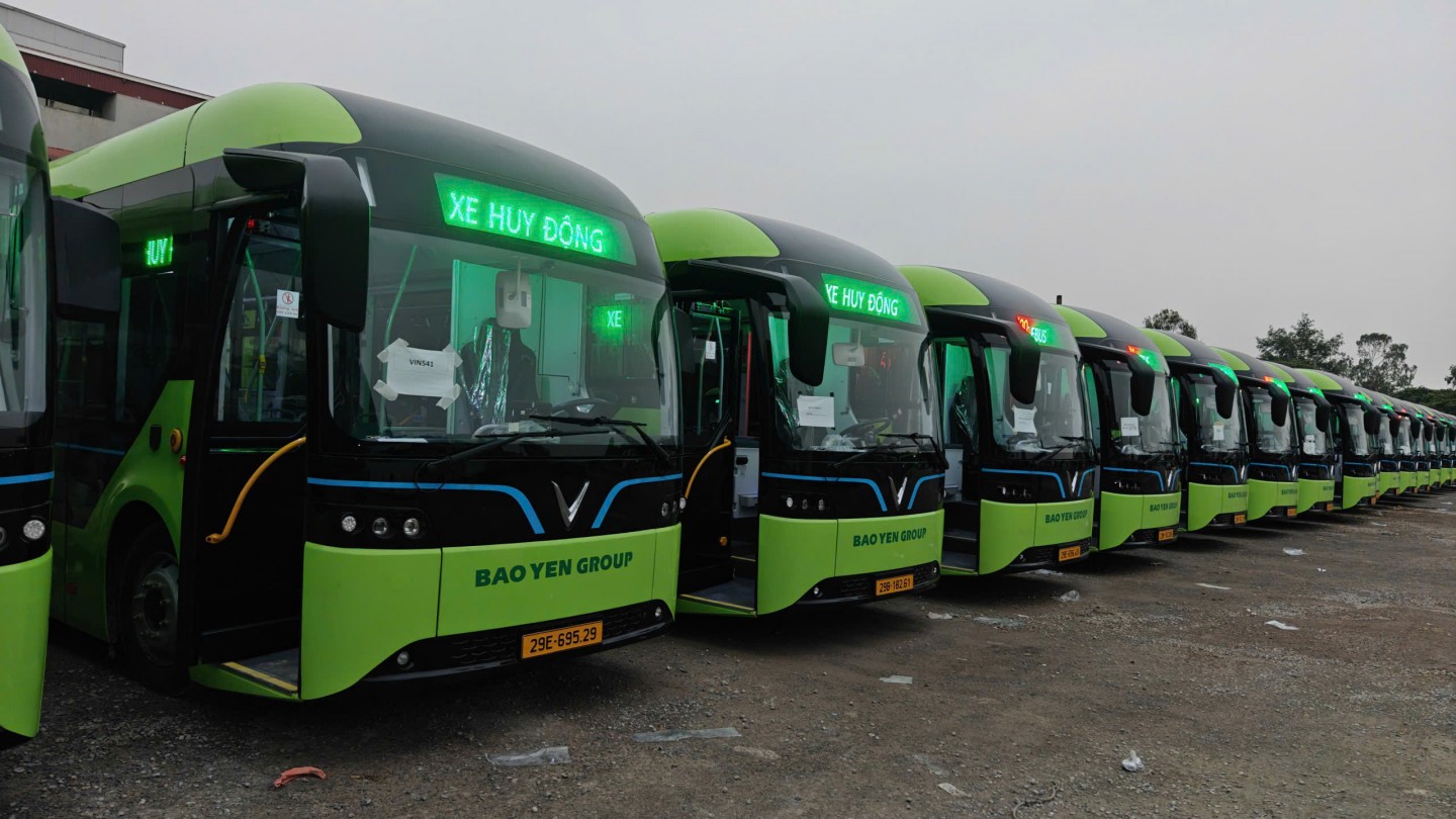 Hà Nội: Đưa thêm nhiều tuyến xe buýt điện vào khai thác