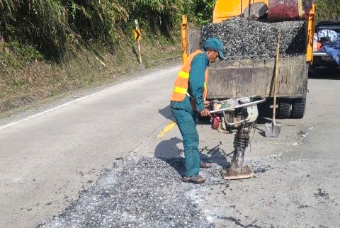 Duy tu tuyến đường Hồ Chí Minh đoạn qua Đà Nẵng 