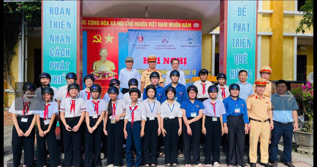 Tuyên truyền pháp luật giao thông cho học sinh vùng nông thôn tỉnh Quảng Trị