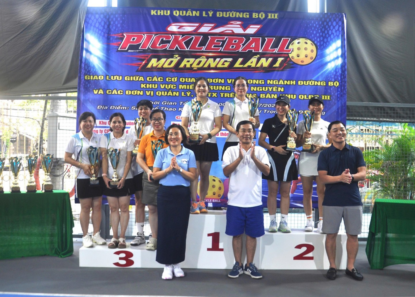 Giải Pickleball mở rộng ngành đường bộ lần thứ I: Sôi nổi, đoàn kết và lan tỏa tinh thần thể thao