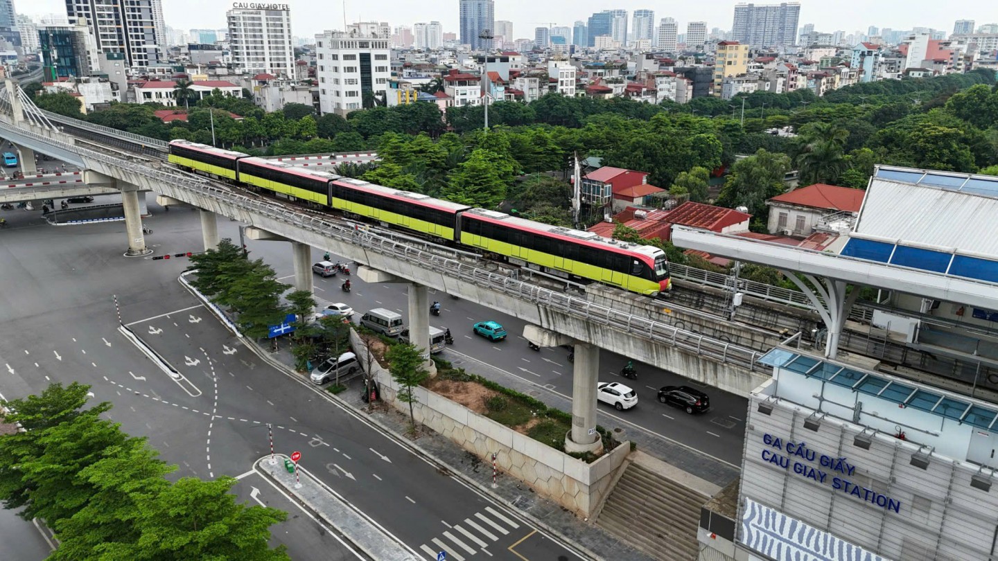 Tuyến Metro Nhổn - Ga Hà Nội vận chuyển gần 14,2 triệu lượt khách sau 2 năm đưa vào vận hành