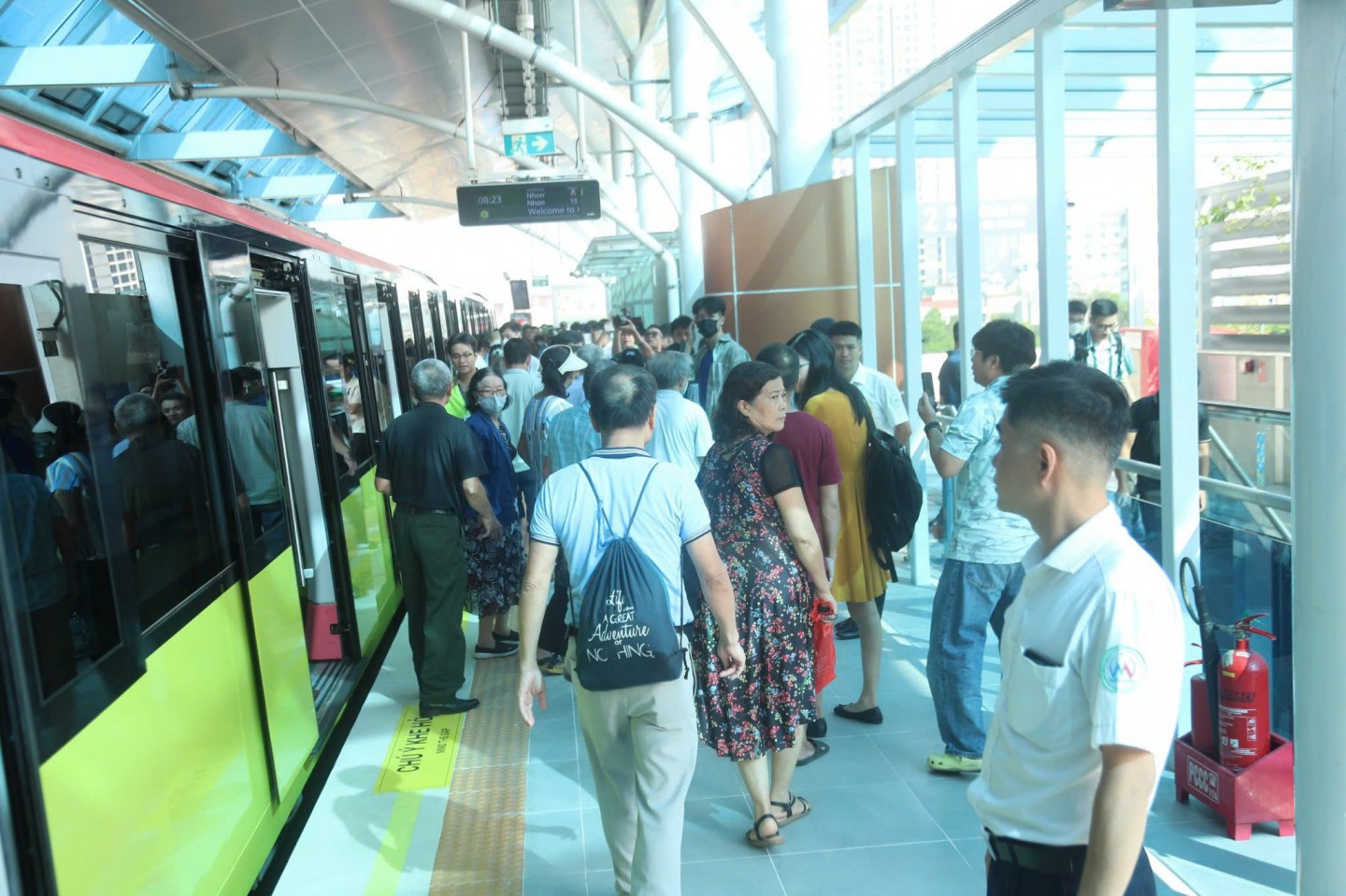 Hà Nội Metro phục vụ miễn phí hơn 190.000 lượt khách trong 3 ngày đầu nghỉ lễ Quốc khánh